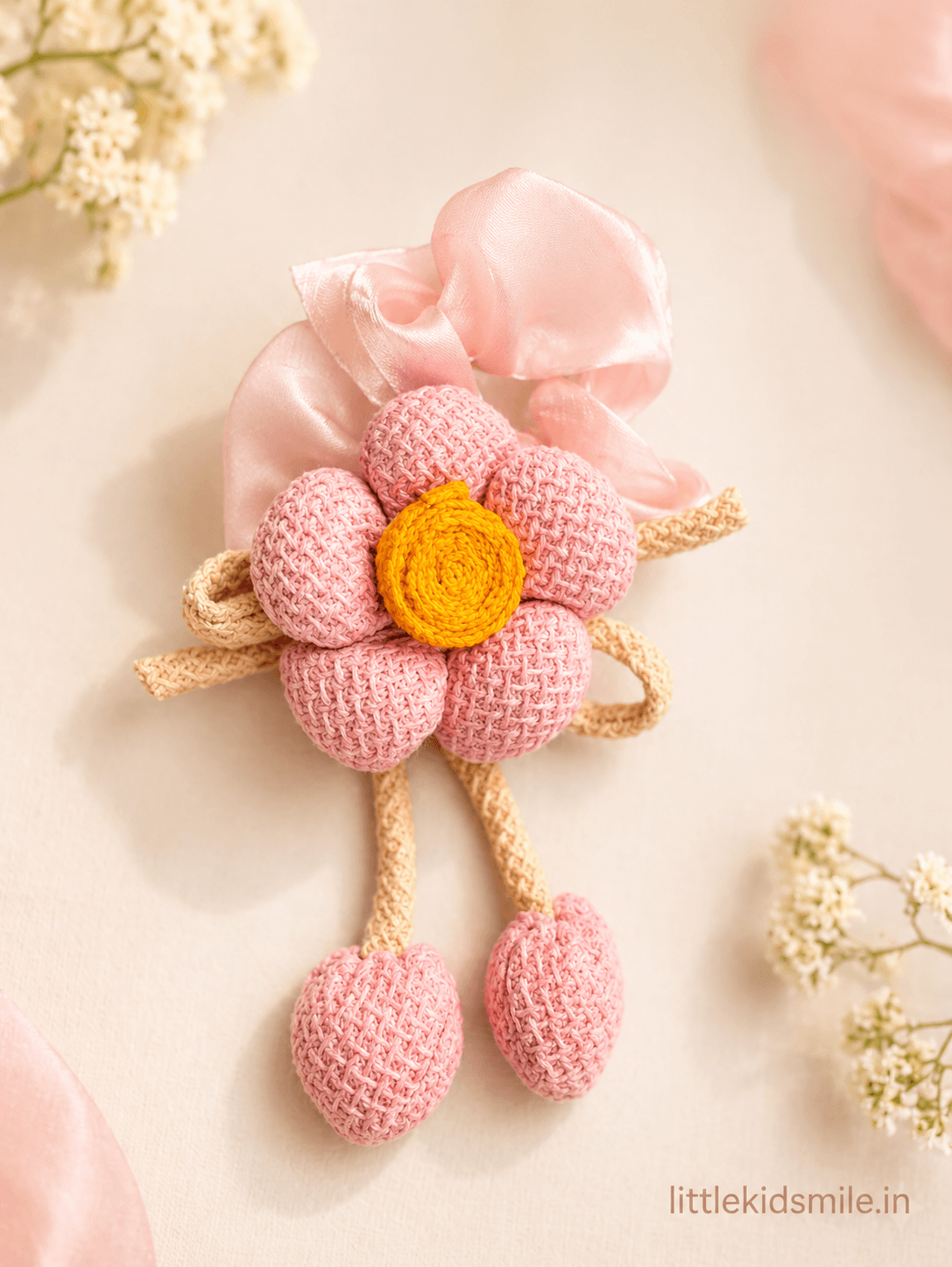 Flower Scrunchies